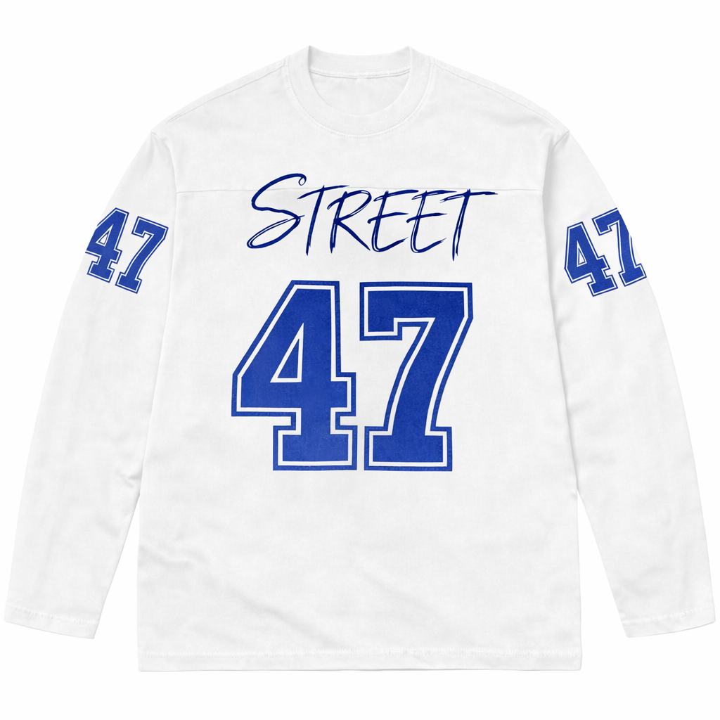 T-shirt a manches longues Street- Blanc