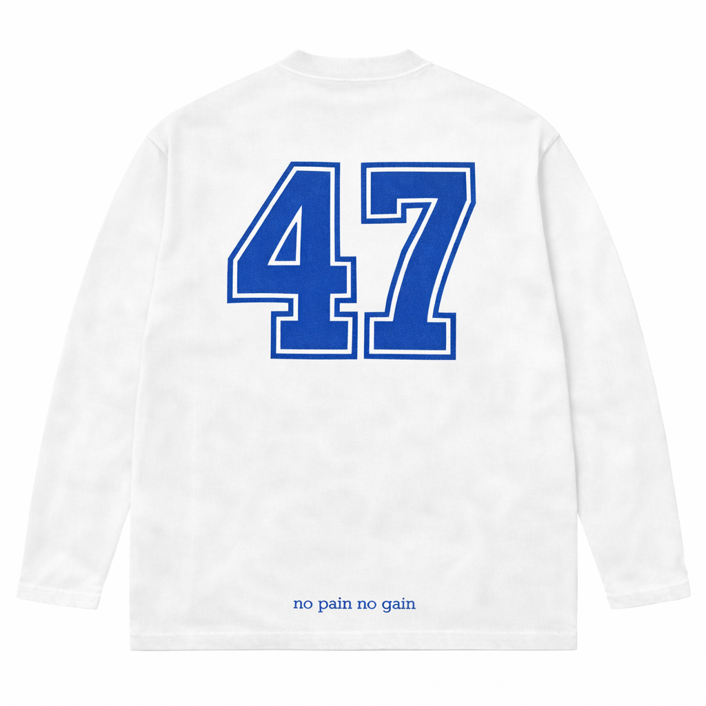 T-shirt a manches longues Street- Blanc